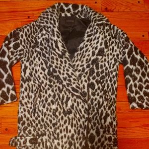 Banana Republic fur coat